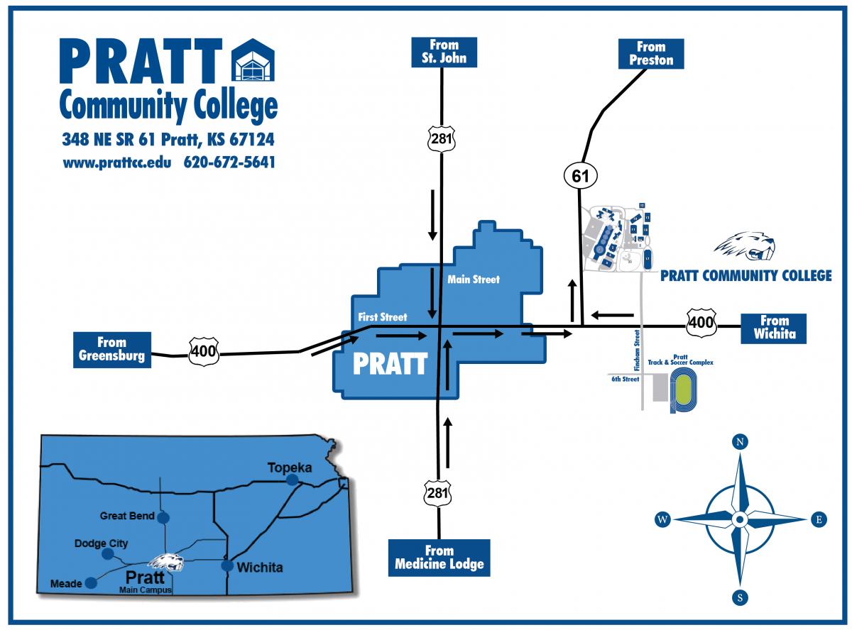 Campus Map | Pratt Community College