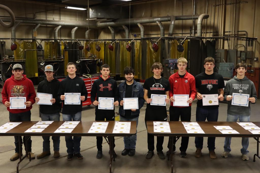 High School Welding Students Earn Certifications in Kingman Pratt High School Welding Students Earn Certifications in Kingman Pratt