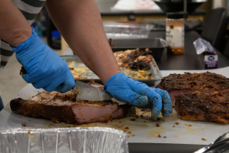 Ag Students Smoke Brisket and Make Jerky for College Credit