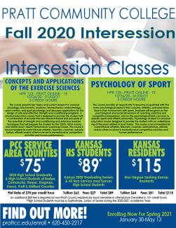 Fall 2020 Intersession Classes