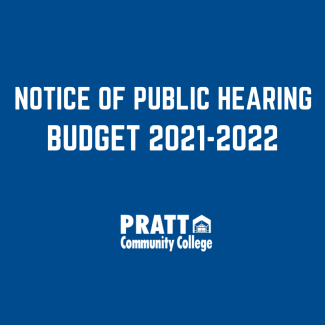 Notice of Public Hearing, Budget 2021-2022