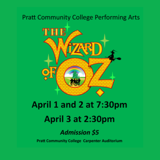 PCC Performing Arts Presents The Wizard of Oz