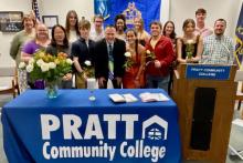 New Members Inducted into PTK and KBD Honor Societies at PCC
