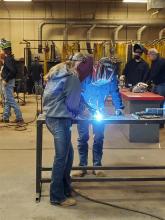 PCC Hosts All-Girl Welding Clinic at Kingman High School