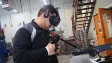 Virtual Welding Simulator at PCC for Test Drive